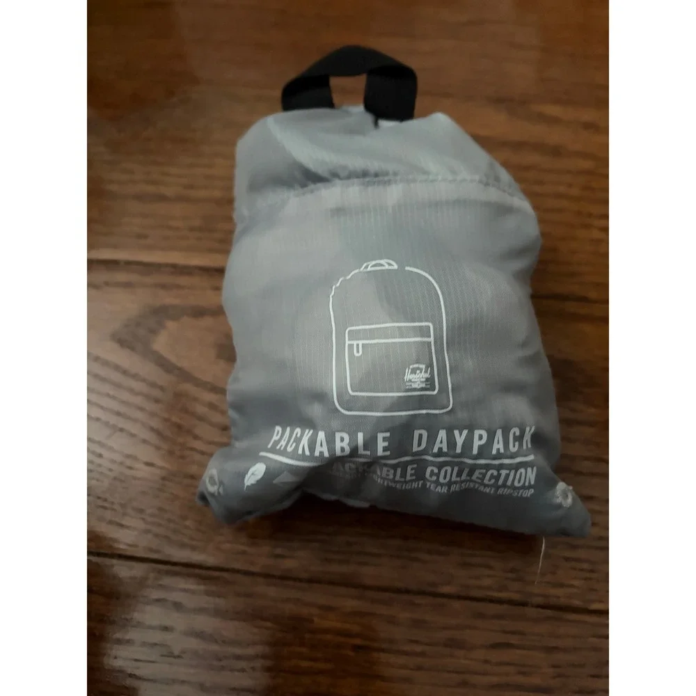 Herschel Supply Co Chicago White Sox MLB Packable‎ Daypack Backpack Grey Ripstop